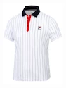 T-shirt pour homme Fila  Polo Stripes White/Stripes L