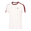 T-shirt pour homme Fila  T-Shirt Stripes Jascha 2 White Alyssum/Cabernet