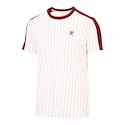 T-shirt pour homme Fila  T-Shirt Stripes Jascha 2 White Alyssum/Cabernet