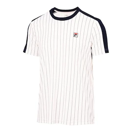 T-shirt pour homme Fila T-Shirt Stripes Jascha 2 White Alyssum Stripes