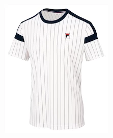 T-shirt pour homme Fila  T-Shirt Stripes Jascha White Alyssum