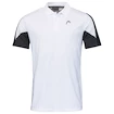 T-shirt pour homme Head  Club 22 Tech Polo Shirt Men White/Dark Blue S