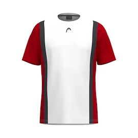 T-shirt pour homme Head CLUB 25 TECH T-Shirt Men Red/White