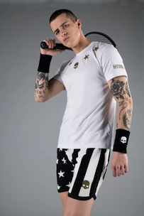 T-shirt pour homme Hydrogen  Star Tech Tee White/Gold XXL