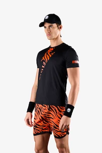 T-shirt pour homme Hydrogen  Tiger Tech Tee Black/Orange Tiger