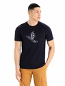 T-shirt pour homme Icebreaker  M Tech Lite II SS Tee Yet Midnight