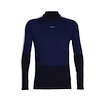 T-shirt pour homme Icebreaker Merino 200 Oasis Sonebula LS High Neck Mid Navy/Royal Navy/Snow/Cb