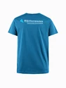 T-shirt pour homme Klättermusen  Association SS Tee Blue Sapphire