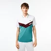 T-shirt pour homme Lacoste  Medvedev New York Day Polo White/Limeira XXL