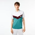 T-shirt pour homme Lacoste  Medvedev New York Day Polo White/Limeira XXL