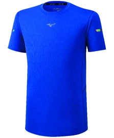 T-shirt pour homme Mizuno Alpha Jacquard Tee blue