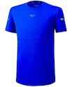 T-shirt pour homme Mizuno  Alpha Jacquard Tee blue M