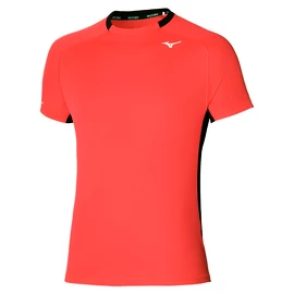 T-shirt pour homme Mizuno DryAeroFlow Tee Ignition Red