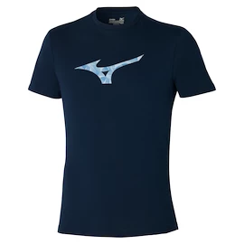 T-shirt pour homme Mizuno  Paris Graphic Tee Pageant Blue