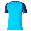 T-shirt pour homme Mizuno  Release Shadow Tee Jet Blue S