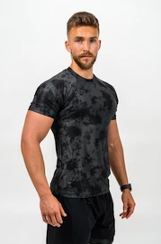 T-shirt pour homme Nebbia Camouflage Kompression T-Shirt FUNCTION black