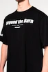 T-shirt pour homme Nebbia  Heavyweight Cotton Oversized T-shirt GRIND Black