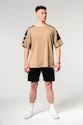 T-shirt pour homme Nebbia  Oversized T-shirt LIFTING CLUB Light Brown