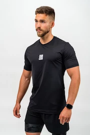 T-shirt pour homme Nebbia Short-Sleeve Sports T-shirt RESISTANCE black