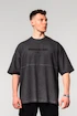 T-shirt pour homme Nebbia  Washed-off Oversized Heavyweight Cotton T-shirt NO SHORTCUTS Black