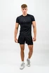 T-shirt pour homme Nebbia  Workout Compression T-shirt ENDURANCE black