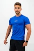 T-shirt pour homme Nebbia  Workout Compression T-shirt PERFORMANCE blue