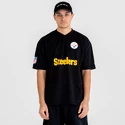 T-shirt pour homme New Era  Wordmark Oversized NFL Pittsburgh Steelers