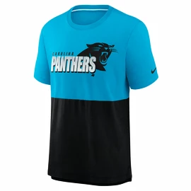 T-shirt pour homme Nike Colorblock NFL Carolina Panthers