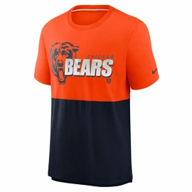 T-shirt pour homme Nike Colorblock NFL Chicago Bears