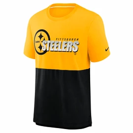 T-shirt pour homme Nike Colorblock NFL Pittsburgh Steelers