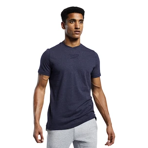 T-shirt pour homme Reebok  Melange Dark Blue