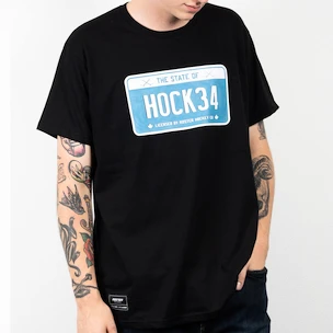 T-shirt pour homme Roster Hockey  HOCK34 black/blue