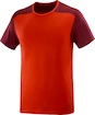 T-shirt pour homme Salomon  Essential Colorblock Fiery Red M