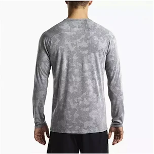 T-shirt pour homme Saucony  Negative-Splt Jacquard LS grey