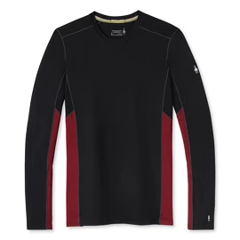 T-shirt pour homme Smartwool Merino Sport 150 Long Sleeve Crew Red/Black