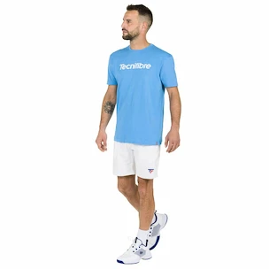 T-shirt pour homme Tecnifibre  Club Cotton Tee Azur