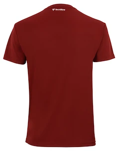 T-shirt pour homme Tecnifibre  Club Tech Tee Cardinal