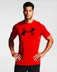 T-shirt pour homme Under Armour  Big Logo Tech SS Red