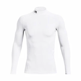 T-shirt pour homme Under Armour ColdGear Armour Comp Mock White