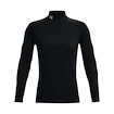 T-shirt pour homme Under Armour ColdGear Fitted Mock Black