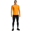 T-shirt pour homme Under Armour  Empowered LS Crew Omega Orange