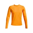 T-shirt pour homme Under Armour  Empowered LS Crew Omega Orange