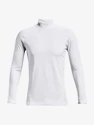 T-shirt pour homme Under Armour  Fitted Mock-WHT