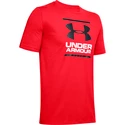 T-shirt pour homme Under Armour  Foundation SS T Red