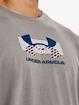 T-shirt pour homme Under Armour  GRID GEOMETRIC LOGO LS-GRY