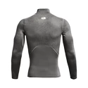 T-shirt pour homme Under Armour  HeatGear Armour Comp Mock LS Gray