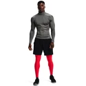 T-shirt pour homme Under Armour  HeatGear Armour Comp Mock LS Gray