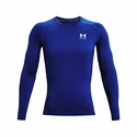 T-shirt pour homme Under Armour HeatGear Comp LS Blue