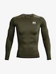 T-shirt pour homme Under Armour HeatGear Comp LS-GRN