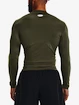 T-shirt pour homme Under Armour HeatGear Comp LS-GRN